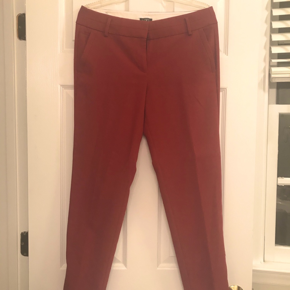 Loft Marisa Pant in rust size 8